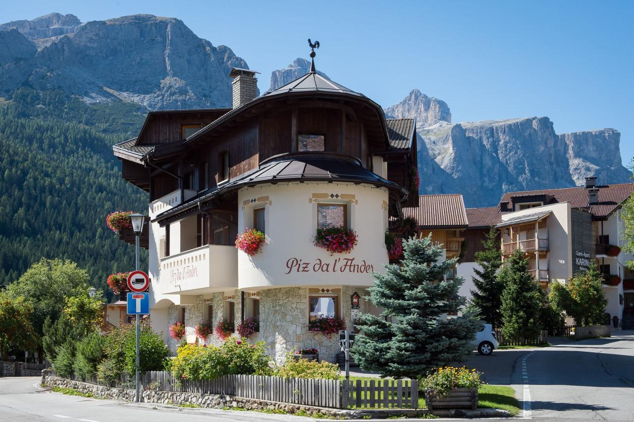 Garni Piz Da L'Ander Hotel กอร์วารา อิน บาเดีย ภายนอก รูปภาพ